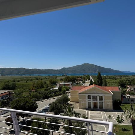 Mountain Meets Sea-Spectacular View In Orikum Apartment Buitenkant foto