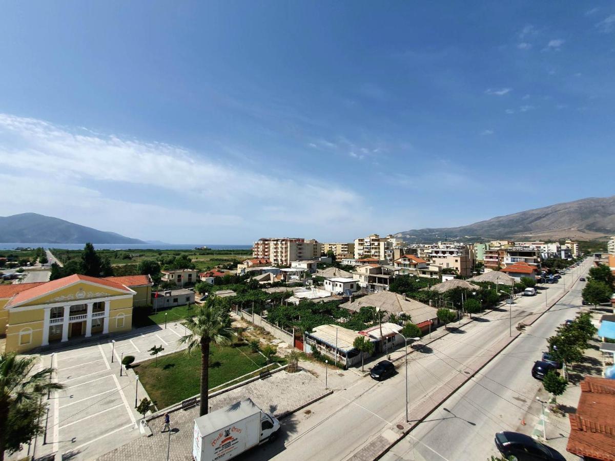 Mountain Meets Sea-Spectacular View In Orikum Apartment Buitenkant foto