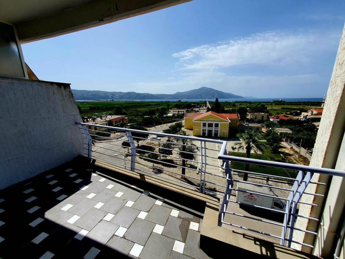 Mountain Meets Sea-Spectacular View In Orikum Apartment Buitenkant foto