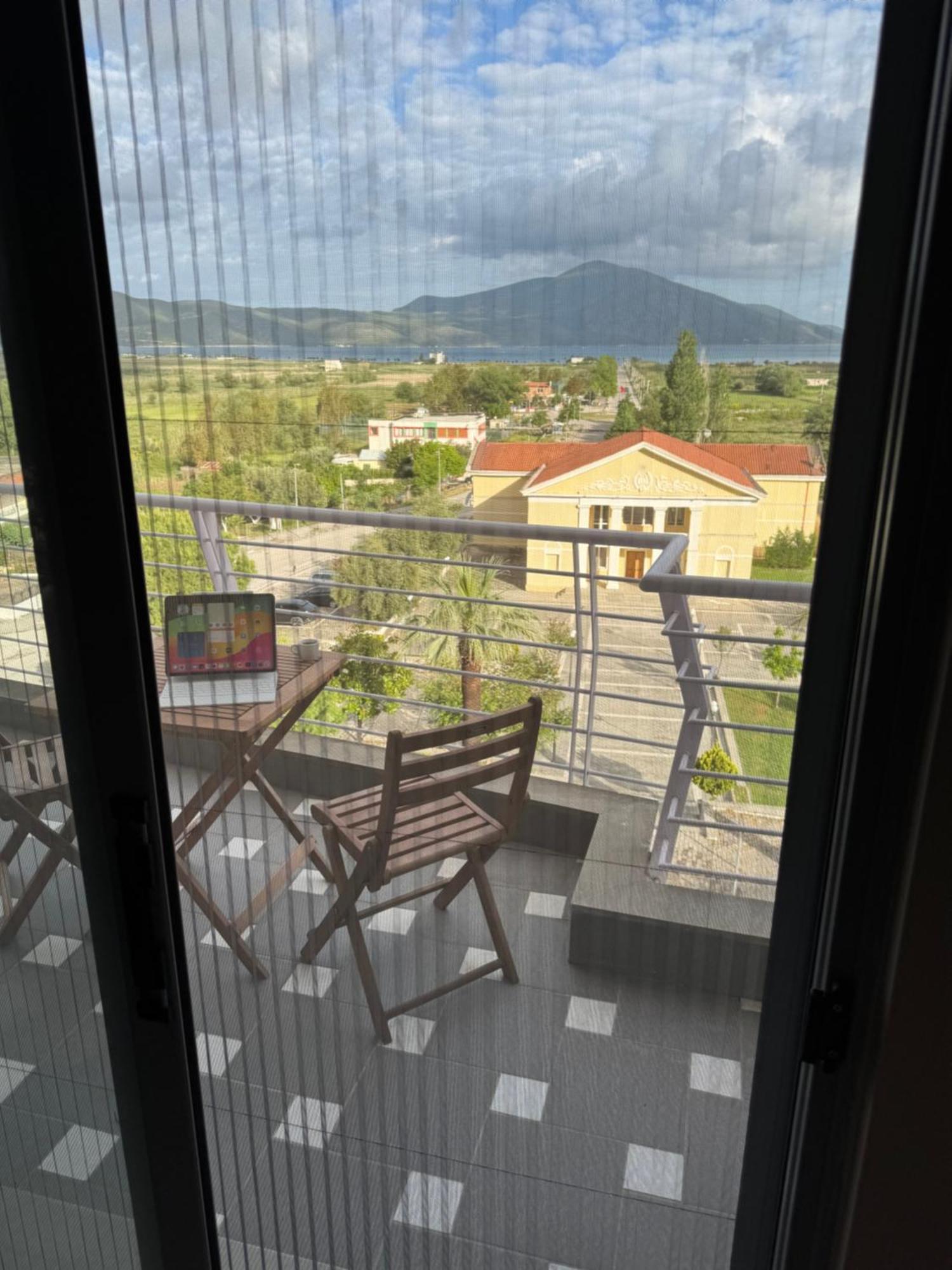Mountain Meets Sea-Spectacular View In Orikum Apartment Buitenkant foto
